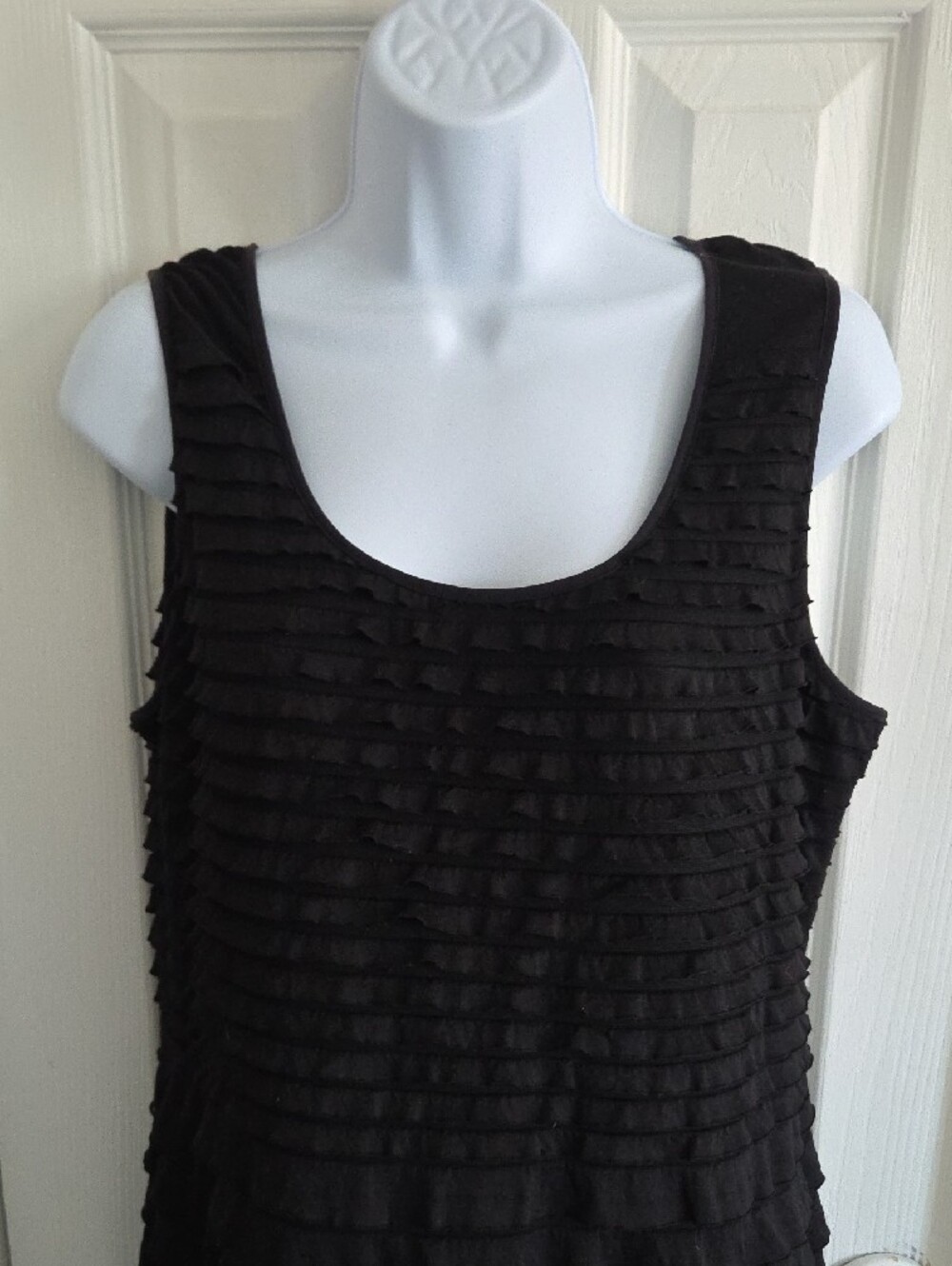 Scarlett Black Ruffled Mini Dress - Picture 3 of 5